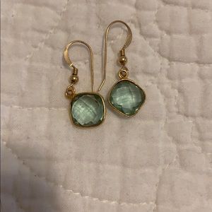 Beautiful matching aquamarine stone earrings